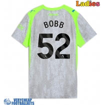 Manchester City Oscar Bobb #52 Replica Third Shirt Ladies 2025-26 Short Sleeve